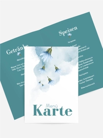 Menükarte Taufe Posttaube