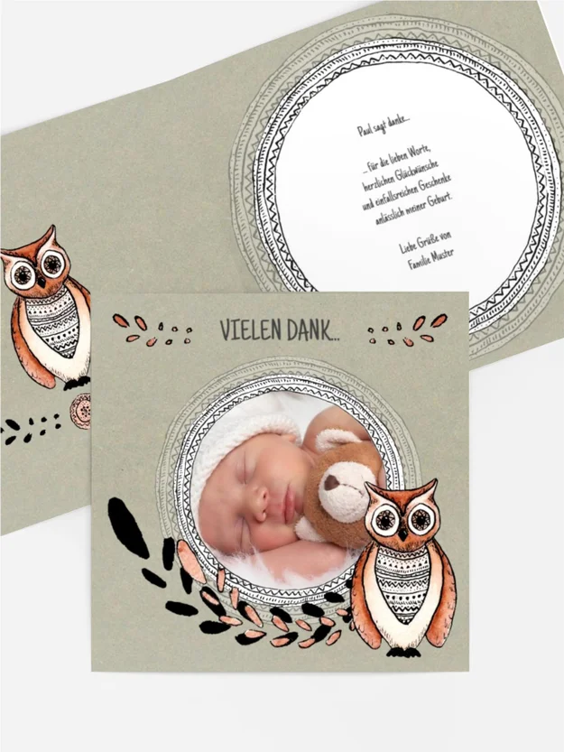 Vintage Eule Vintage Eule