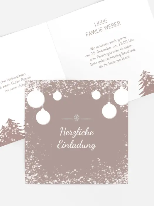 Einladung Weihnachten Weihnachtsgeschichte