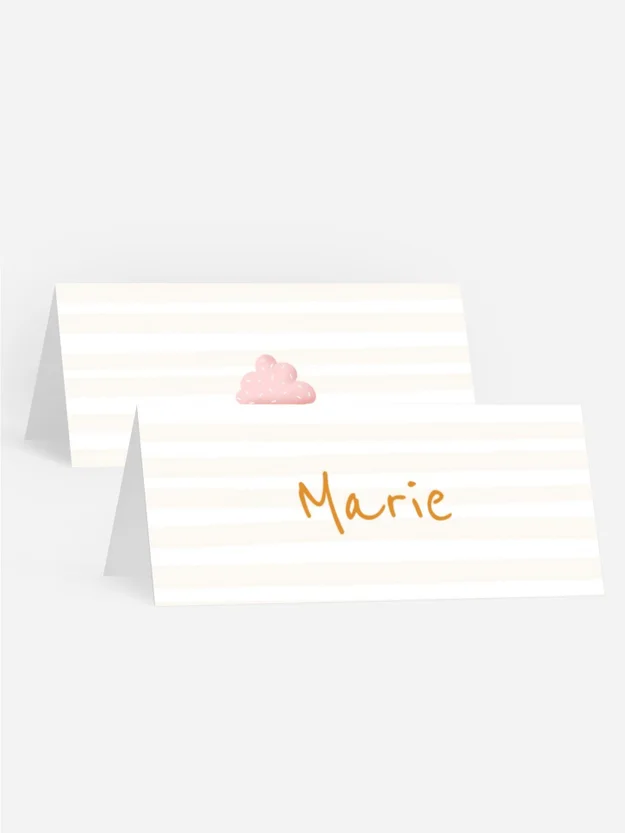 Tischkarte Geburtstag Überraschungs-Cupcake