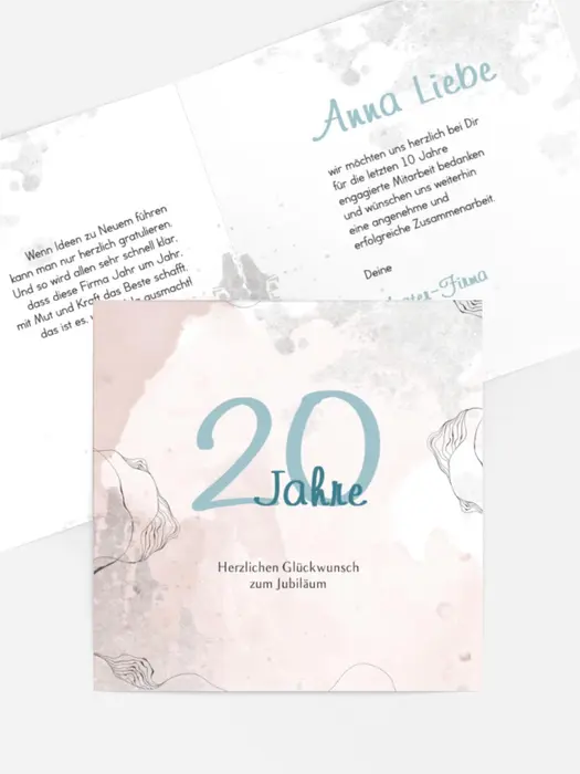 Jubiläumskarten Keine Begrenzung