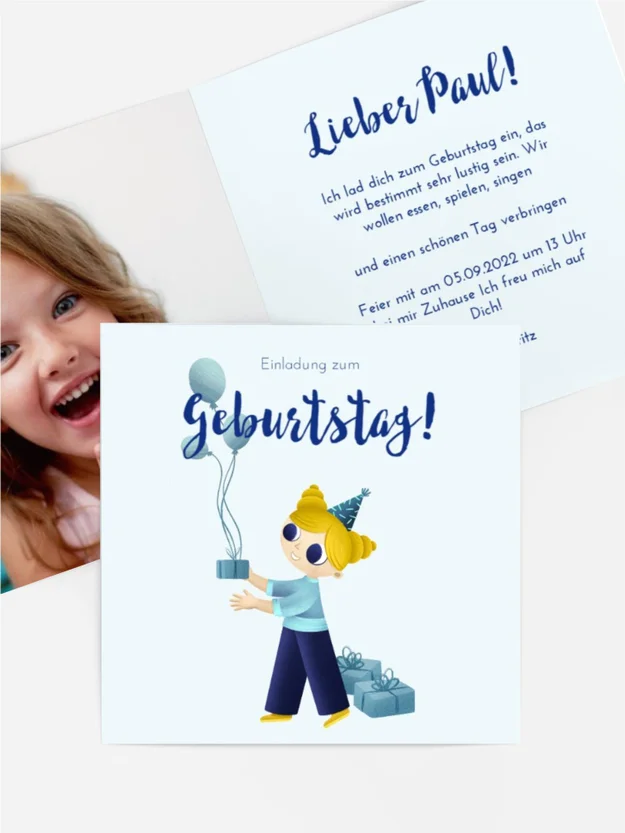 Geburtstagseinladung Überraschungsgeschenke