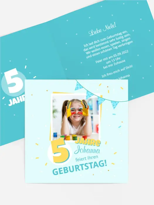 Geburtstagseinladung Feierlaune