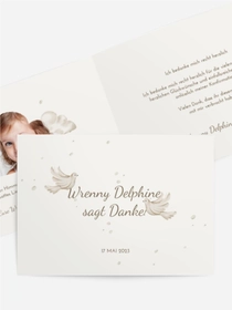 Dankeskarte Konfirmation Gemütlichkeit