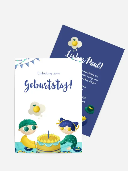 Geburtstagseinladung Festliches Treffen