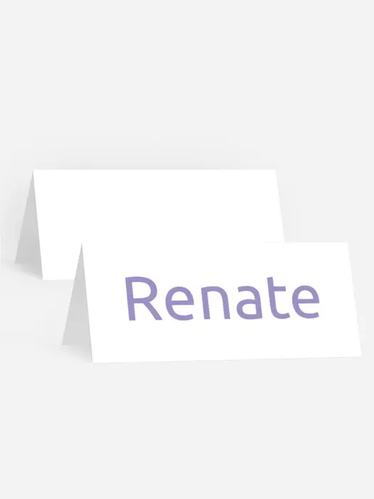 Tischkarte Kommunion Reine Heilige