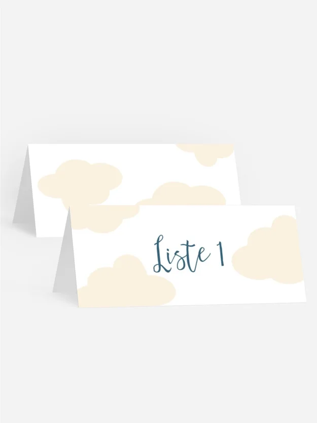 Tischkarte Geburtstag Geburtstagshase