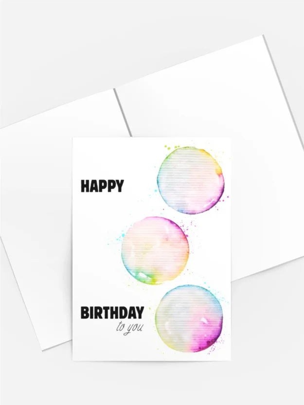 Seifenblasengeburtstag