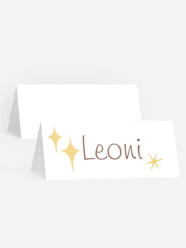 Tischkarte Geburtstagь Wölkchen Tischkarte Geburtstagь Wölkchen