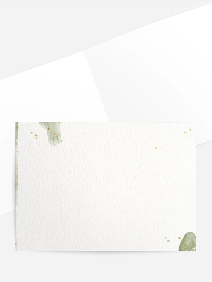 Grün Gold Pastell Karte Grün Gold Pastell Karte