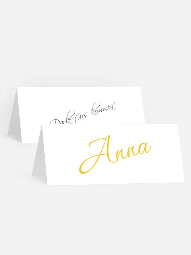 Tischkarte Geburtstag Fotoerinnerungen