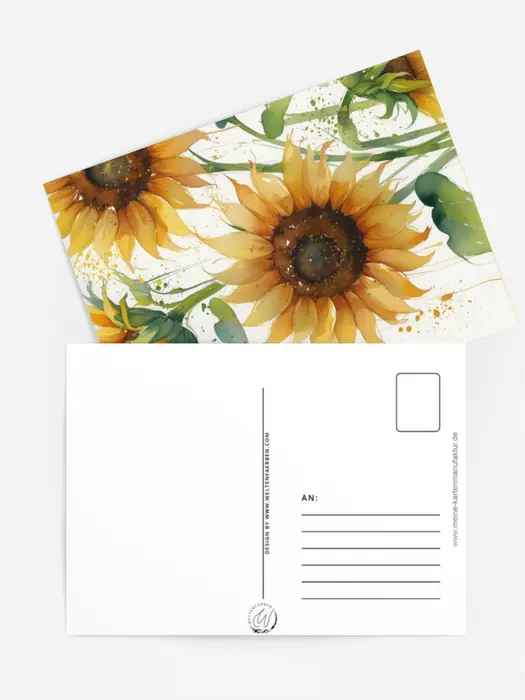 Sonnenblumen ohne Lettering