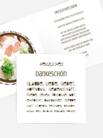 Dankeskarte Konfirmation Spruchkreis