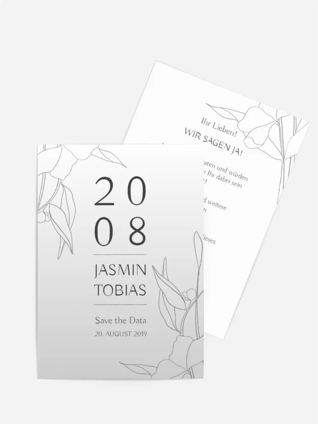 Save the Date  Blumenreigen