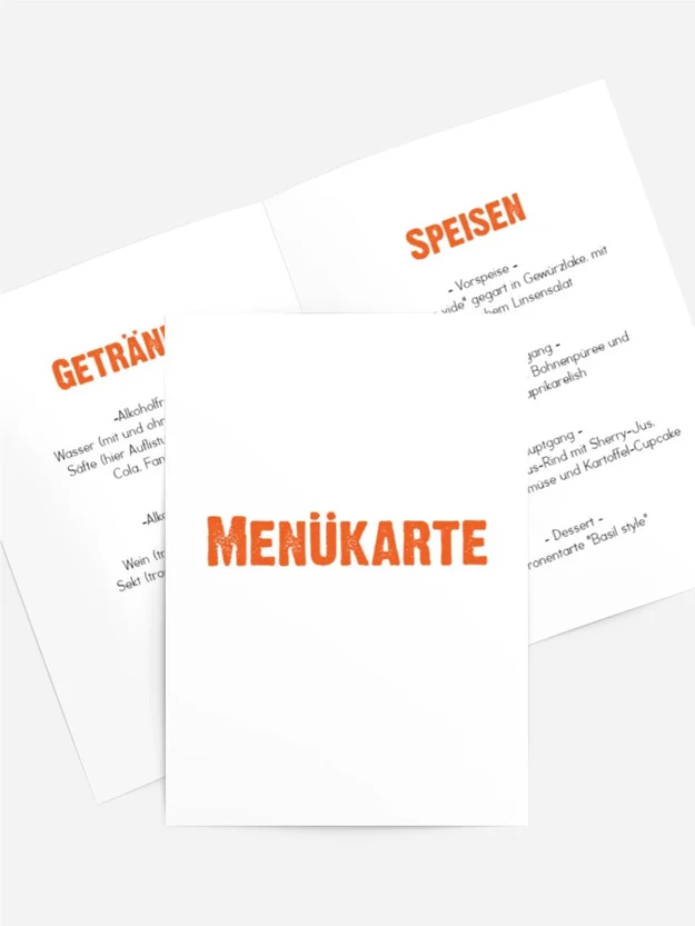 Menükarte Geburtstag GBST