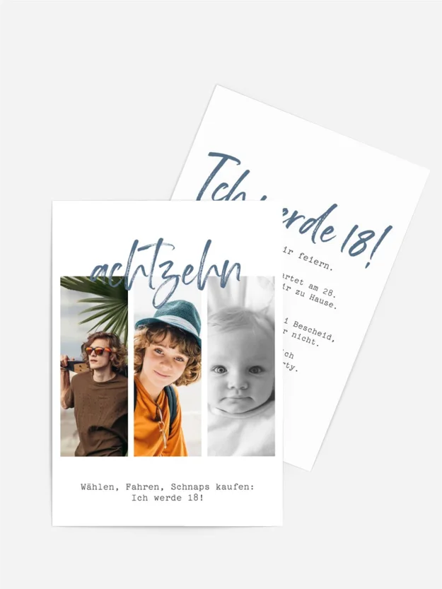 Geburtstagseinladung Älter werden