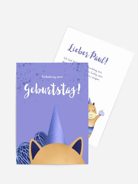 Geburtstagseinladung Fee Einhorn