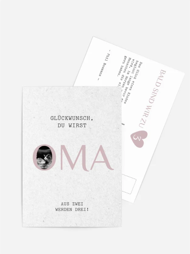 Schwangerschaftskarten Junges Herz