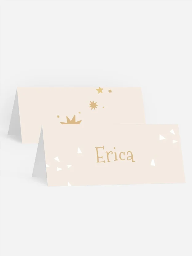 Tischkarte Geburtstag Sternenklar Tischkarte Geburtstag Sternenklar