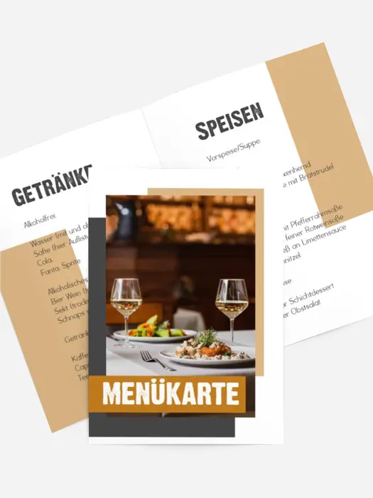 Menükarte Geburtstag Zweite Jugend