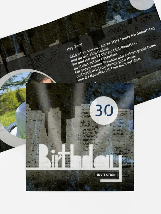 Einladung zum Geburtstag City Lights Foto 30