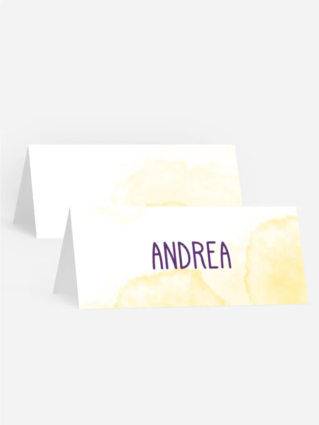 Tischkarte Geburtstag  Prinzessinnenspaß mit Foto