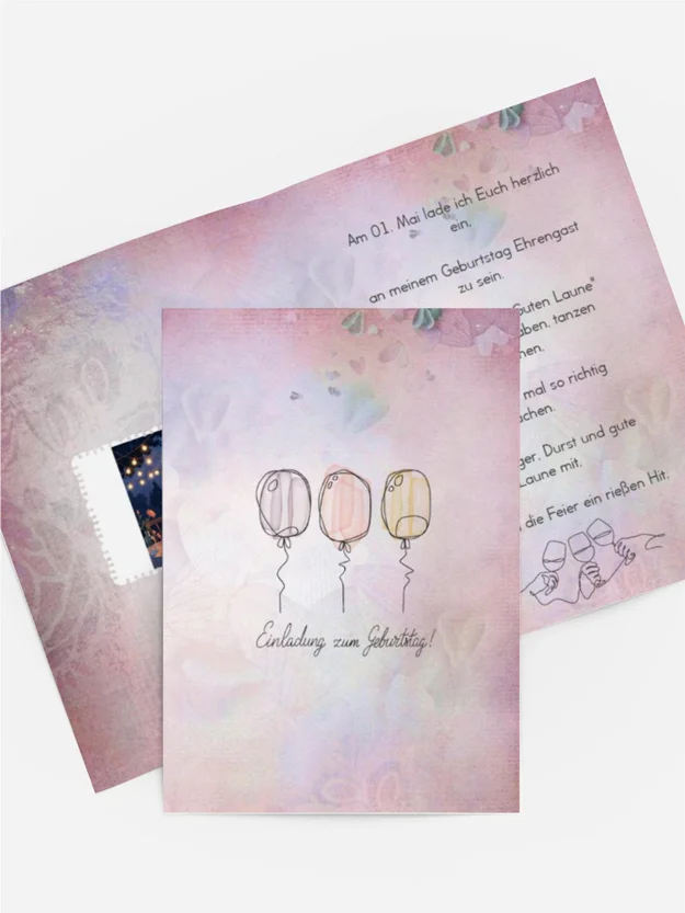 Einladung Geburtstag