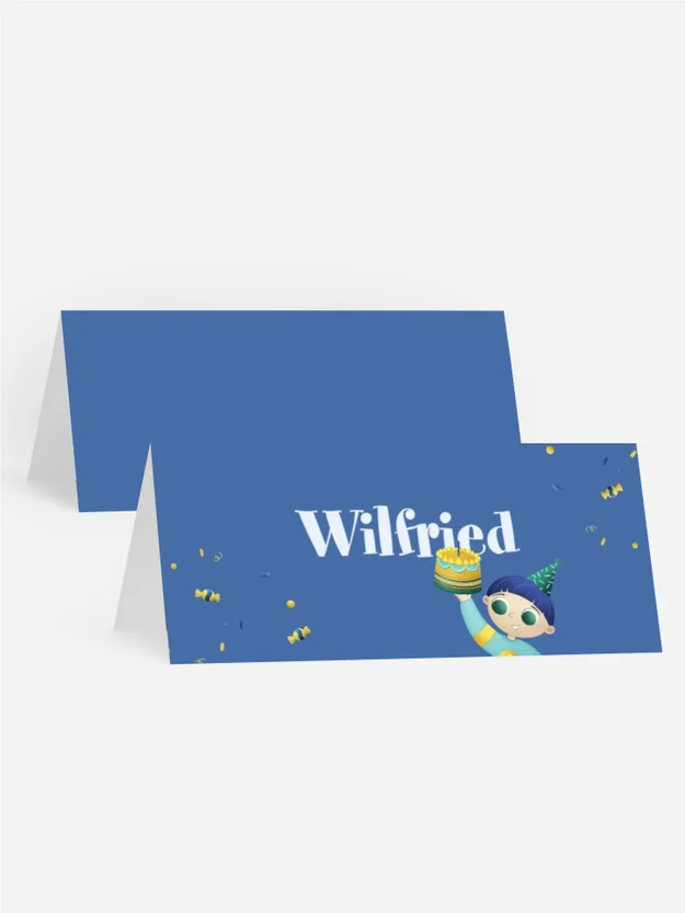 Tischkarte Geburtstag  Lustige Freunde Tischkarte Geburtstag  Lustige Freunde