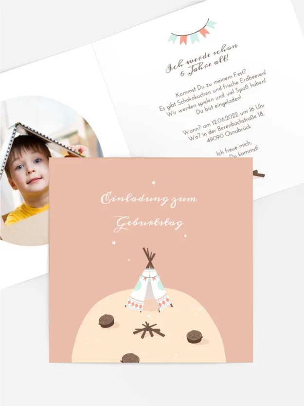 Geburtstagseinladung Tipitraum