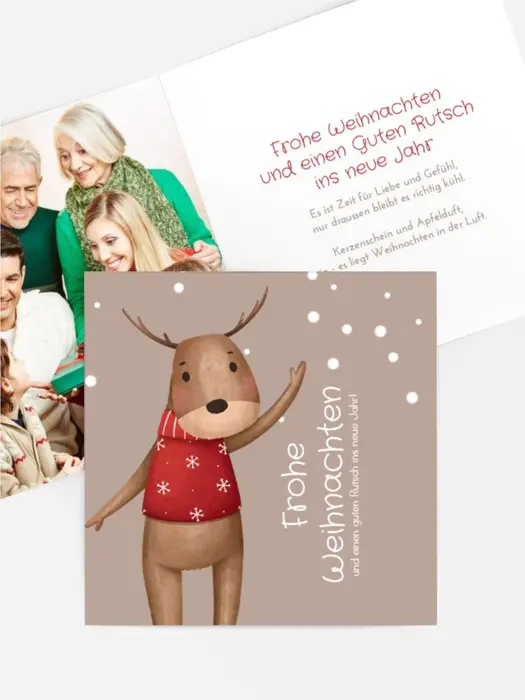 Rentier Weihnachten