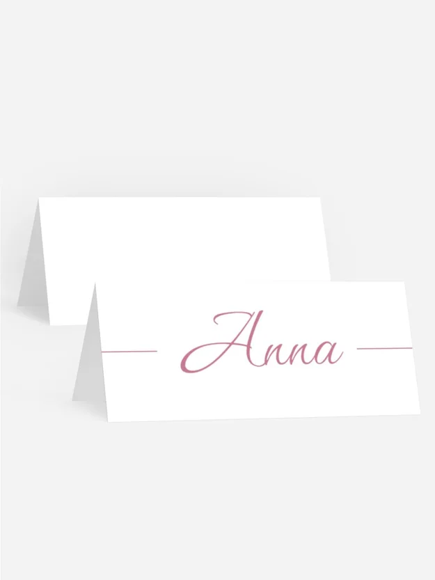 Tischkarte Taufe Foto eines Neugeborenen Tischkarte Taufe Foto eines Neugeborenen