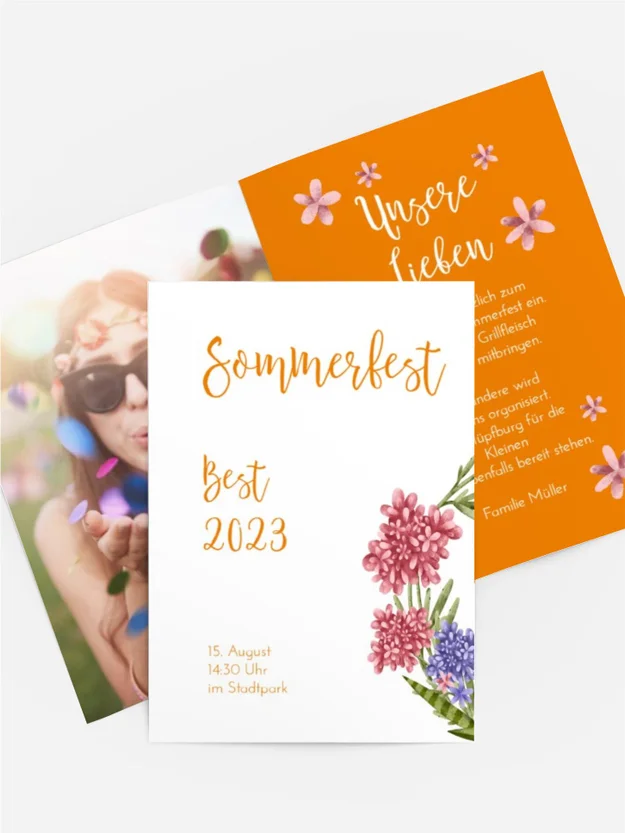 Einladung Sommerfest Sommerzyklus