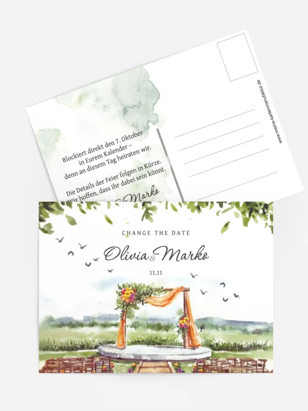 Change the Date Schöne aussicht