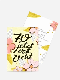 Geburtstagseinladung Apfelblüte Geburtstagseinladung Apfelblüte