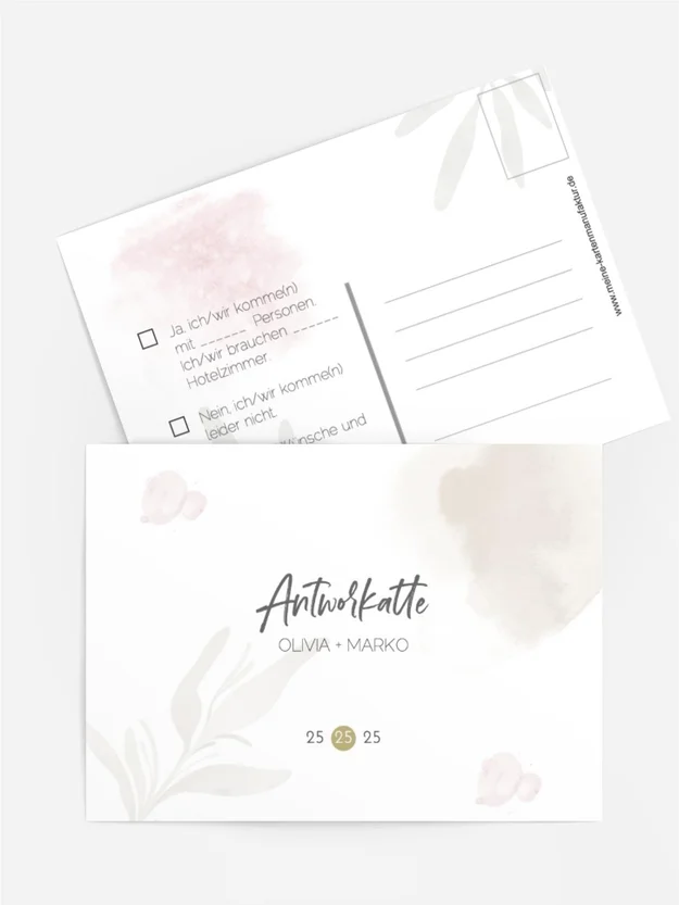 Antwortkarte Wildpflanzen