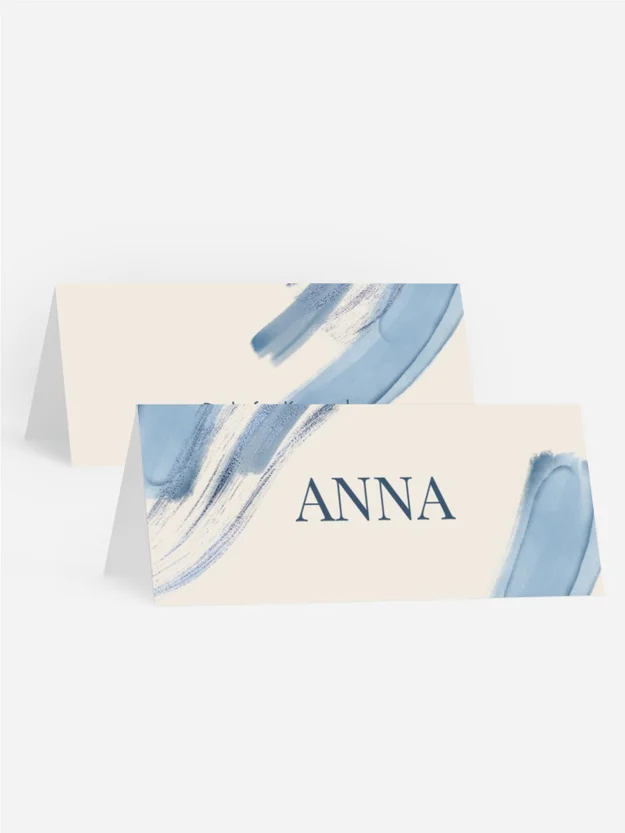 Tischkarte Geburtstag Magischer Pinsel Tischkarte Geburtstag Magischer Pinsel