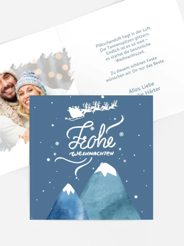 Der Weihnachtsmann geht