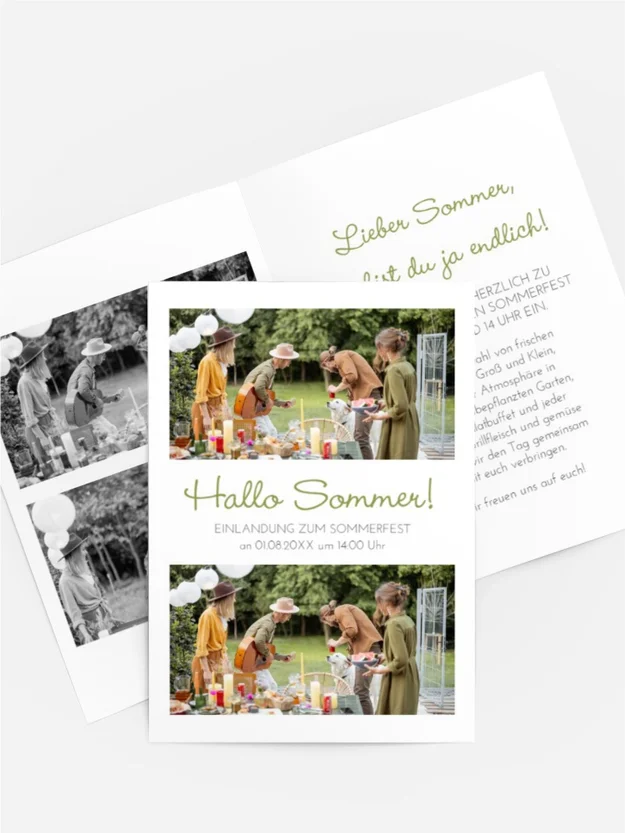 Sommerfest Einladung Wiedersehen Sommerfest Einladung Wiedersehen