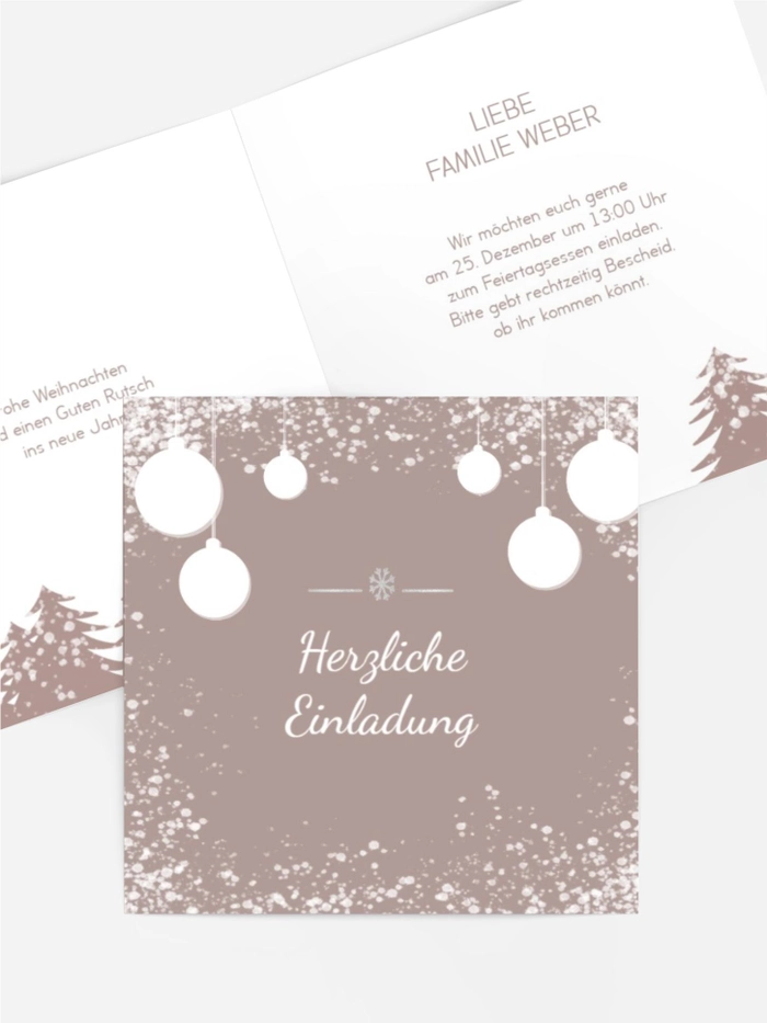 Einladung Weihnachten Weihnachtsgeschichte