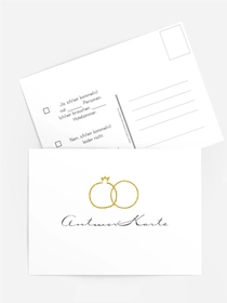 Antwortkarte Kreis-Ringe Antwortkarte Kreis-Ringe