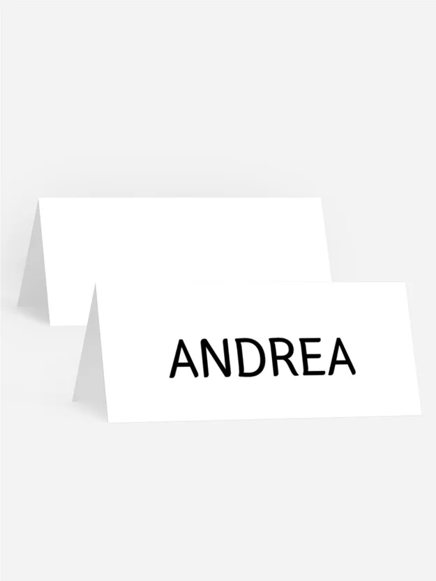 Tischkarte Geburtstag Verflechtung von Linien