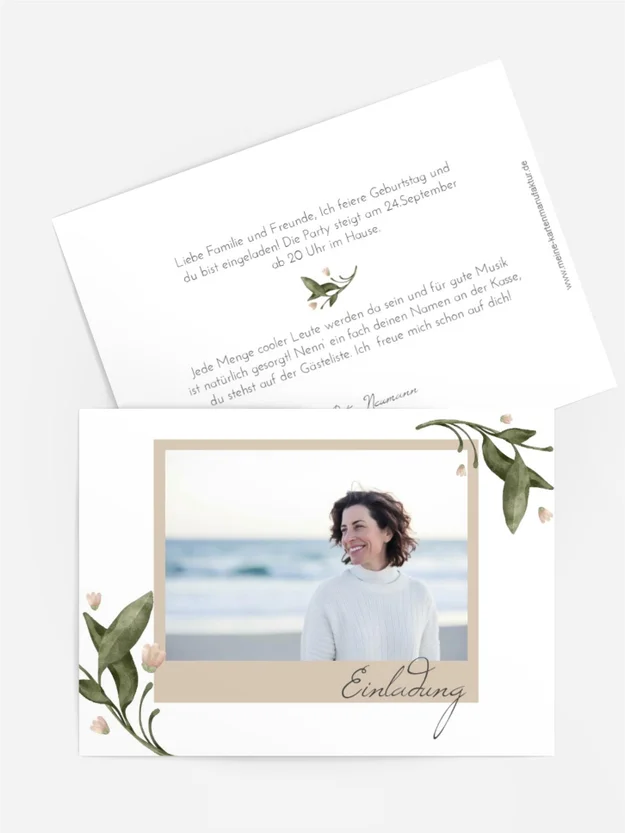 Geburtstagseinladung Maritimer Alltag Geburtstagseinladung Maritimer Alltag