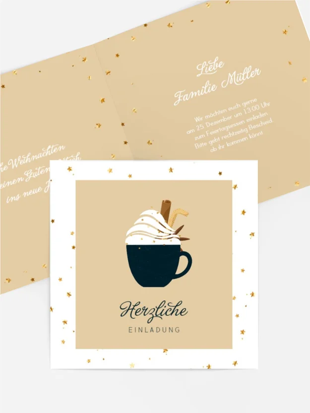 Einladung Weihnachten Weihnachtsköstlichkeiten Einladung Weihnachten Weihnachtsköstlichkeiten