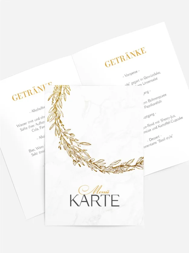 Menükarte Geburtstag Goldene Jahre Menükarte Geburtstag Goldene Jahre