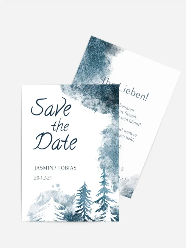 Save-the-Date Winterwald