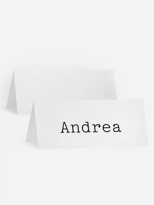 Tischkarte Geburtstag Das Leben auf Papier