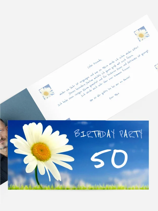 Einladung zum Geburtstag Lebensfreude Foto 50