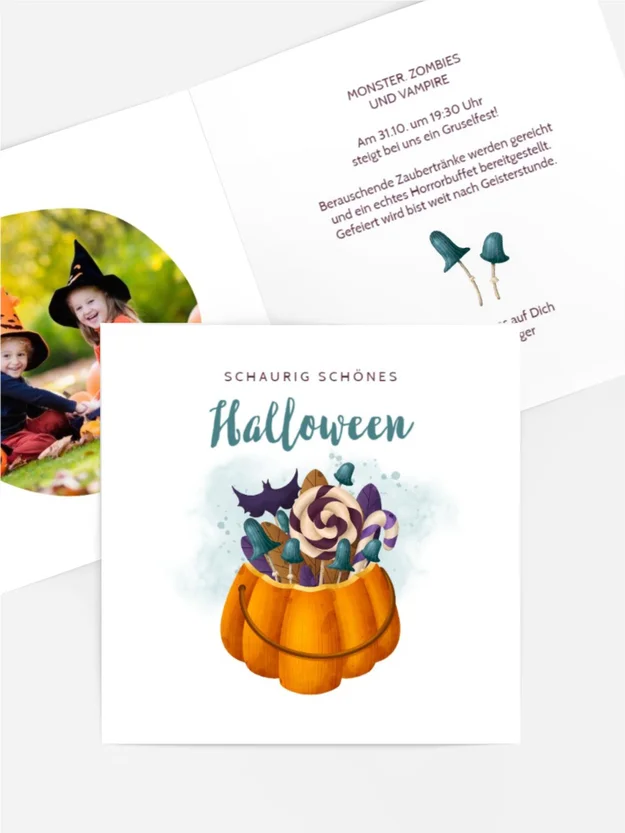 Halloween Einladung Halloween-Geschenke