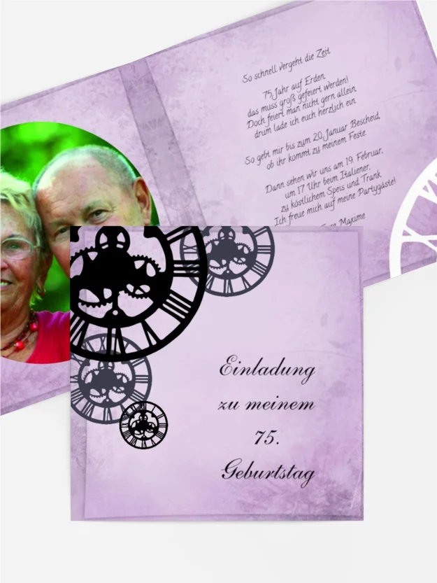 Einladung zum Geburtstag Schöne Zeit Foto 75 Einladung zum Geburtstag Schöne Zeit Foto 75