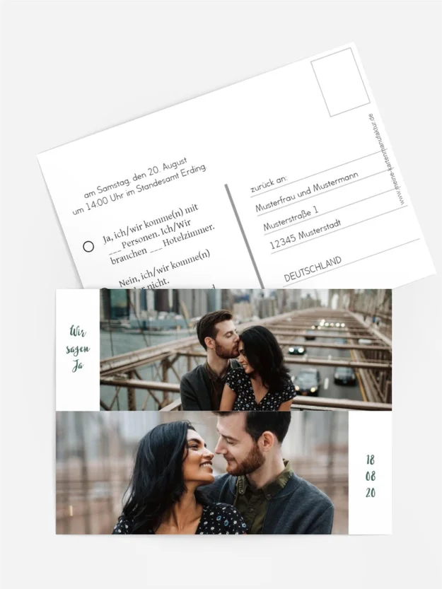 Antwortkarte Ich Du Wir